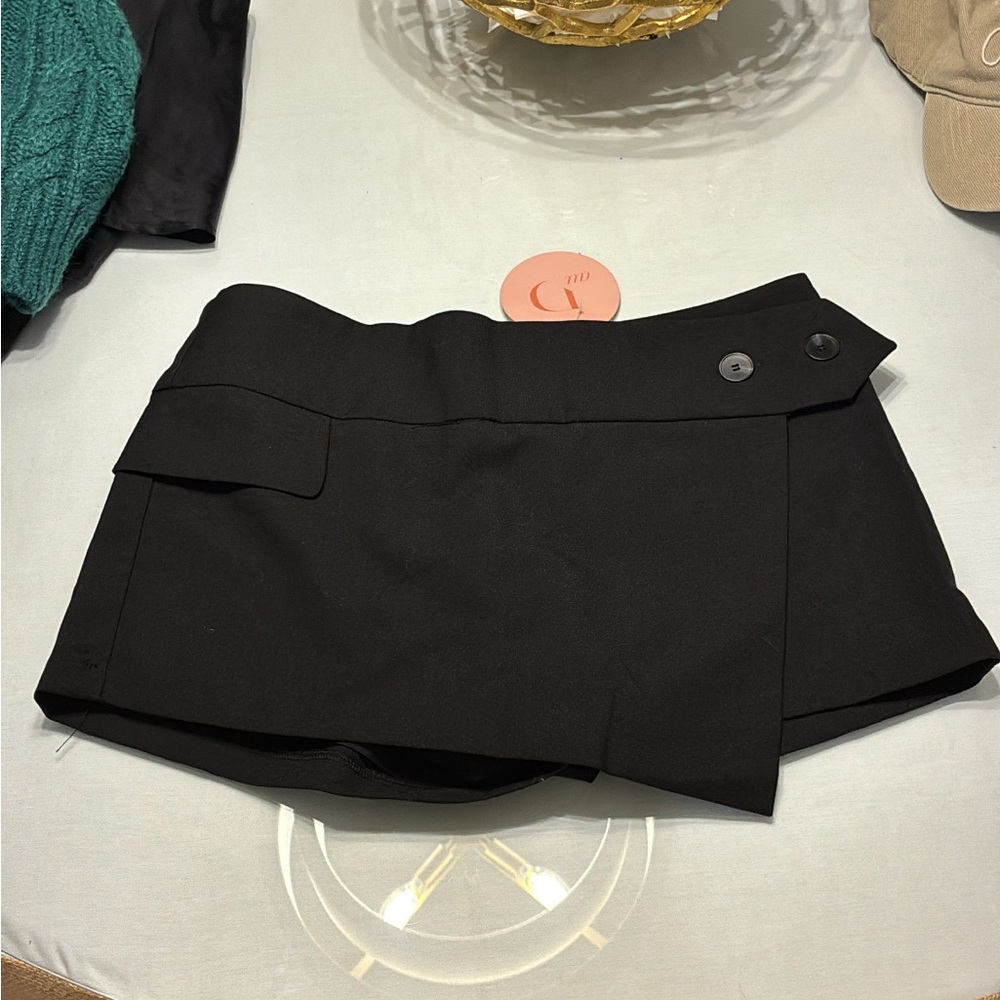 Women's Black Skort